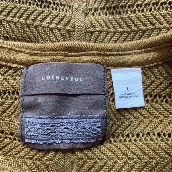 Anthropologie green oversized knit cardigan - Picture 7 of 8